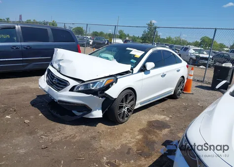 2016 Hyundai Sonata Limited from USA, damaged, VIN 5NPE34AF5GH434502